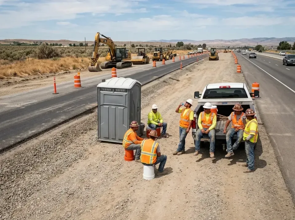 highway-road-construction-crew-007 — frequently asked questions, Porta Potty and Restroom Rentals in Arbuckle, CA